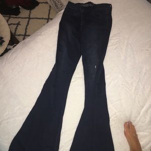 BLUE FLARE JEANS FROM BOUTIQUE